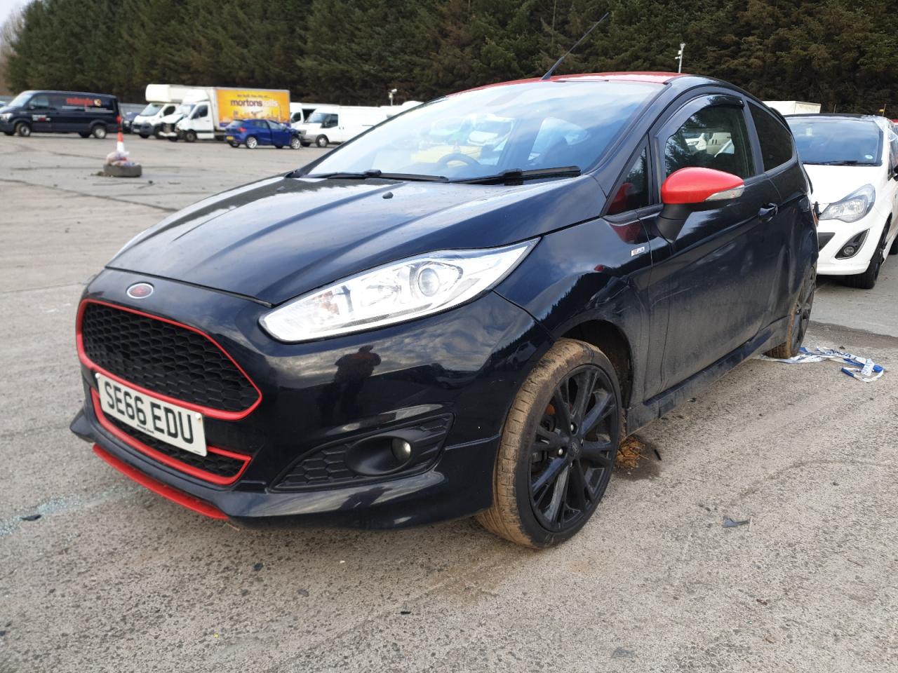 FORD FIESTA ST- 2017. Lot# 39269714. VIN WF0CXXGAKCGT59111. Photo 1